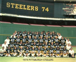 1974 PITTSBURGH STEELERS 8X10 TEAM PHOTO FOOTBALL PICTURE NFL - $4.94