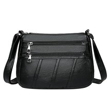 Fashion Exquisite Shopping Bag Women Leather  Bag Multi-pocket Mother Female Zip - £86.31 GBP