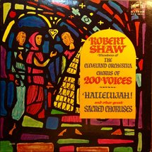 Hallelujah and Other Great Sacred Choruses [Vinyl] Handel, Brahms, Mozart, Beeth - £23.09 GBP
