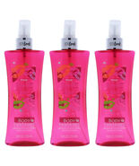 Pink Vanilla Kiss by Body Fantasies for Women - 8 oz Body Spray - Pack of 3 - $24.49