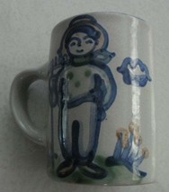 M.A. Hadley &quot;BOB&quot; Handmade &amp; Hand Painted Collectible Glazed Stoneware Coffee Mu - £19.54 GBP