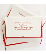 1970s Lot oF 4 Merry Christmas Sealable Vintage Greeting Cards Unused NO... - $27.34 CAD