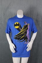 Batman Shirt (VTG) - Bat Signal Graphic 1989 - Men&#39;s XL(NWOT) - £74.27 GBP