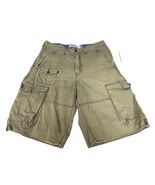 Levis Workwear Khaki Cargo Shorts W31 Cotton Mens Outdoor Utility - £17.43 GBP