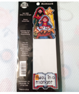 NMI Needle Magic Counted Cross Stitch Bookmark Kit Christmas Away in a M... - $4.94