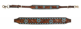 Challenger Western Tack Floral Tooled Leather Wither Breast Collar Strap... - $26.72
