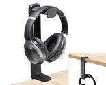 Hs906 Headphone Stand &amp; Hanger 2 In 1, Above &amp; Under Desk Gaming Headset... - $29.99