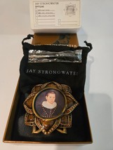 New Jay Strongwater Lotus Star Enamel Picture Frame 5240 Swarovski Jewels Nib - £98.86 GBP