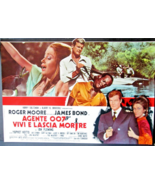 ROGER MOORE,JAMES BOND 007 (LIVE AND LET DIE) ORIG,1973 RARE VER,MOVIE P... - $5,448.01 MXN