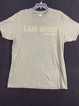 Marvel “I Am Groot” T Shirt- Men’s Size Large- Olive Gree - £8.91 GBP