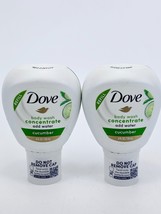 Dove Daily Moisturizer Concentrate Body Wash Refill Cucumber 4 oz Each Lot of 2 - $12.59