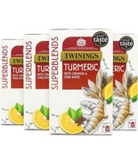 Twining Superblends Turmeric Tea with Orange &amp; Star Anise, 80 Teabags (M... - $507.15 MXN