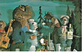 Florida Postcard Walt Disney Magic Kingdom Country Bear Jamboree - £2.31 GBP
