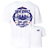 USS RAY SSN-653  Performance T-Shirt.  US NAVY - $22.95+