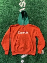 Champion X Carrots Reverse Weave Pullover Hoodie Orange Green Men&#39;s Size L - £47.14 GBP