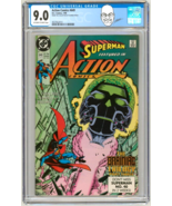 George Perez Collection Copy CGC 9.0 Superman Action Comics #649 ~ GP Co... - €84,73 EUR