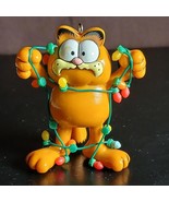 Garfield Lighten Up Christmas Holiday Ornament by Enesco 1978 Collectible - $19.95