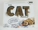 New Cardinal The CAT 300 Piece Puzzle The Hair Raising Fluffy Puzzle Sealed - $10.66