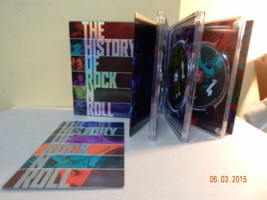 The History of Rock N&#39; Roll - Boxed Set (DVD, 2004, 5-Disc Set) VERY NICE &amp; RARE - £31.97 GBP