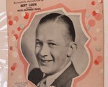 Vintage You Darlin Sheet Music Bert Lown Irvin Berlin 1930 - $4.94