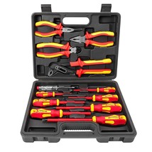 1000V Insulated Screwdriver &amp; Pliers Set, Magnetic Vde Tools For Electri... - $118.99