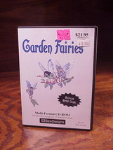 EZSewingDesigns Garden Fairies Embroidery Design CD-ROM, 756 101100, 8 designs - £7.95 GBP