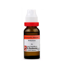 1x Dr Reckeweg Belladonna 3X Dilution 11ml - $11.97