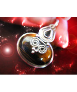 Haunted PENDANT LOVE &amp; LUCK HIGHER FEMALE DJINN Genie TIGER EYE Cassia4  - $33.53