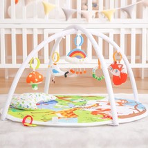 Baby Play Gym, ibabejoy Activity Play Mat for Newborn to Toddler - £43.29 GBP