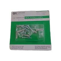 Gardner Glass 1/4" Mirror Mounting Kit - Set of 6 Anchors, Screws, Plast... - $11.99