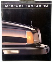 1983	Mercury Cougar Advertising  Dealer Brochure	4538 - $7.43