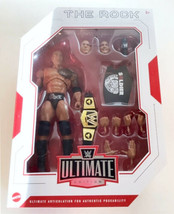 NEW Mattel GVC17 WWE Ultimate Edition THE ROCK Wrestling Action Figure wave 10 - £53.00 GBP