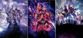 Avengers End Game Poster Marvel Movie Textless Film Art Print Size 24x36&quot; 27x40&quot; - £8.71 GBP+