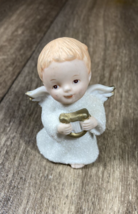 Homco Christmas Nativity Scene #5609 Ceramic ANGEL Figurine Sri Lanka - $167.57 MXN