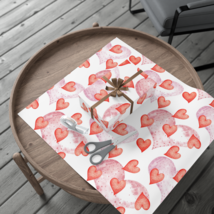 Pink and Red Hearts Gift Wrapping Paper, Eco-Friendly - $14.99