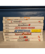 8 Nintendo Wii Games ATV, GTPRo, Tennis, Madden 11, NBA 2k11, MLB 2k11, ... - £18.25 GBP