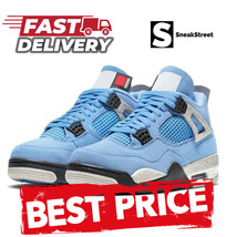 Sneakers Jumpman Basketball 4, 4s - University Blue (SneakStreet) - $89.00