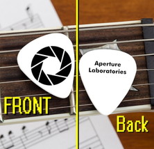 Portal 2 Video Game Aperture Laboratories Labs Set of 3 Promo Guitar Pic... - £6.12 GBP