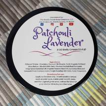 Patchouli Lavender Aloe Natural Body Cream 4 OZ  - £11.79 GBP