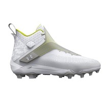 Under Armour Mens 10.5 Highlight Hammer Mc Football Cleat White-Metallic... - $48.44