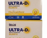 2 x New Road Health REVIVE ULTRA-D3™Vitamin D 50,000 IU  12 Softgels 4/24 - £14.01 GBP