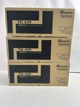 3 OEM Kyocera Copystar CS180,CS181,CS221 Black Toners TK-439, TK439 1T02... - $2,766.71 MXN