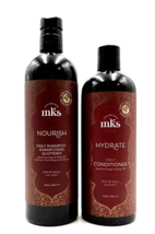 mks eco Nourish Daily Shampoo &amp; Hydrate Conditioner Original Scent 25 oz... - £38.10 GBP