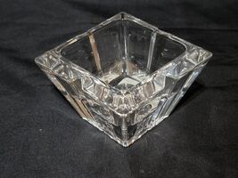 SIGNED ROSENTHAL 24% Lead Crystal Tapered Glass Multi Candle Type Holder... - $19.98