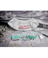 Love, true love, will follow you forever &amp; As you wish Wedding Garter Yo... - $29.00