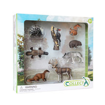 CollectA Woodland Animal Figures Gift Set - Pack of 8 - £57.24 GBP