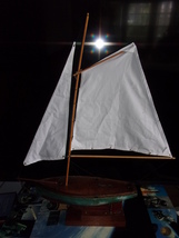 vintage 1930&#39;s Abaco sailing pond boat - £216.32 GBP