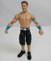 2013 Mattel WWE John Cena 7&quot; Action Figure Short Wavy Black Shorts White Belt (J - £14.50 GBP