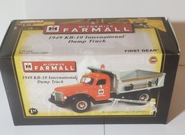 First Gear 1949 KB 10 International Dump Truck Farmall Factory - $88.83