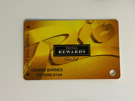 Gold Total Rewards Casino Players Club Card Slot &amp; Poker Machine Las Vegas NV - £2.39 GBP